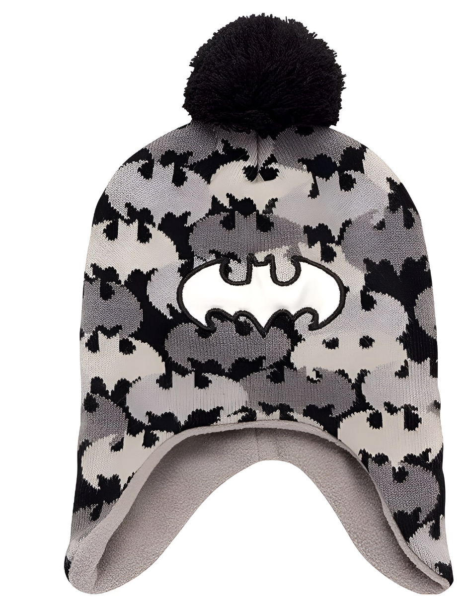 Warner Bros Sombrero de Invierno de Batman para Niños - 2 Pack
